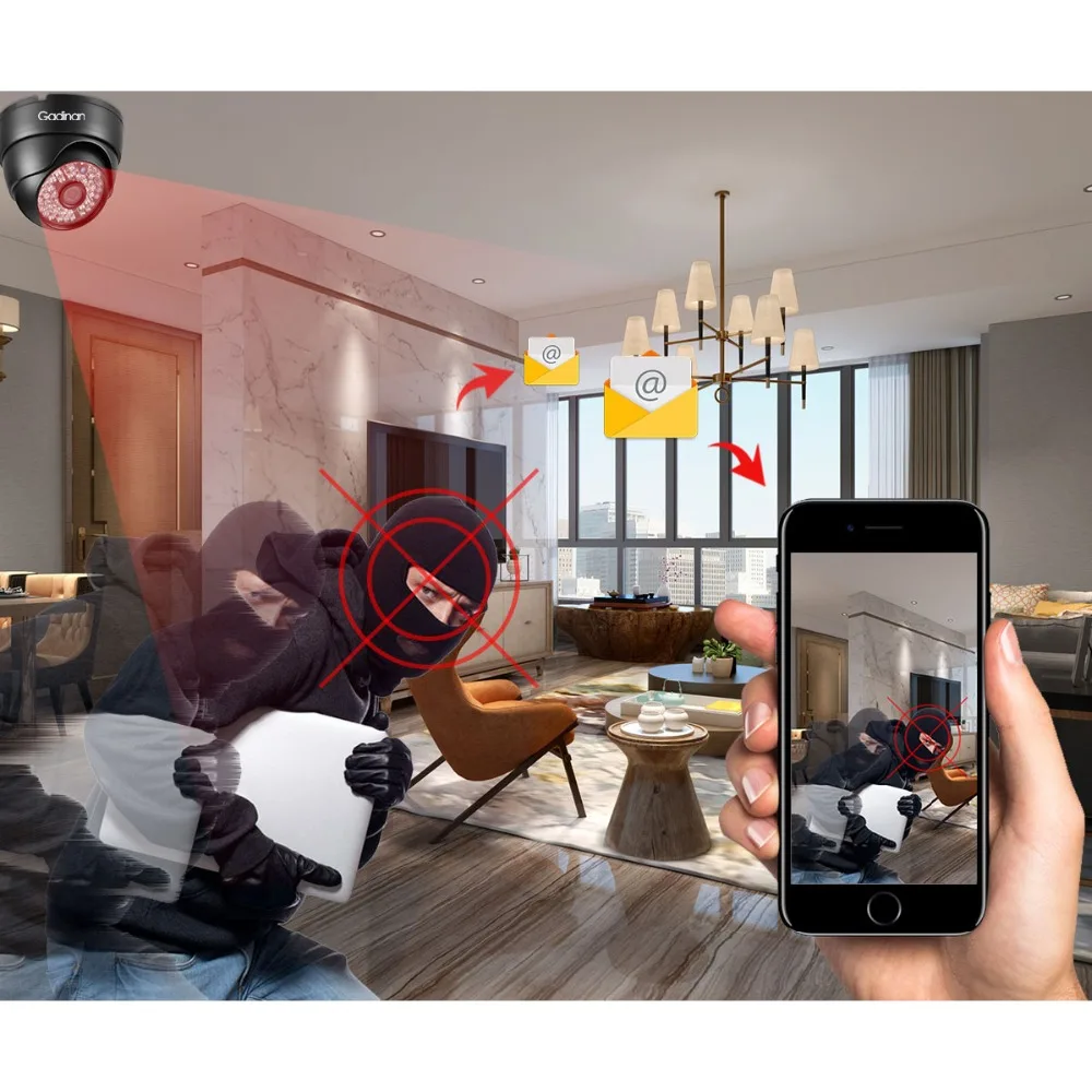 Gadinan IP Камера 5MP SONY IMX335 3MP 2MP 2 8 мм металлический купол безопасности камера Открытый