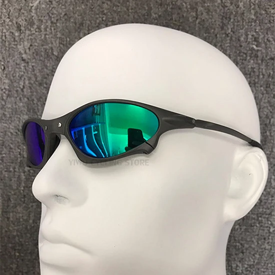 Поляризационные велосипедные виды спорта мужские солнцезащитные очки для рыбалки велосипед очки фотохромные очки велосипедные H8-4 - Цвет: green