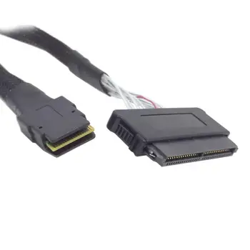 

Chenyang 100cm SFF-8484 SAS 32Pin 4i to SFF-8087 Mini SAS 4i 36Pin Cable