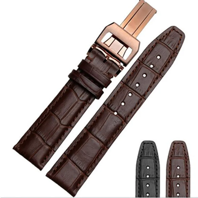 

20MM 21MM 24MM Men's Women's Nylon Leather Watches Strap Band For Tissots For IW Watchband Folding Clasp Bluckle + Tool