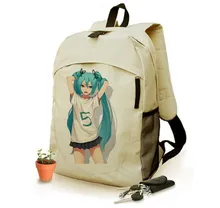 Anime Hatsune Miku Cosplay 2017 new male and female students campus leisure fashion backpack travel backpack