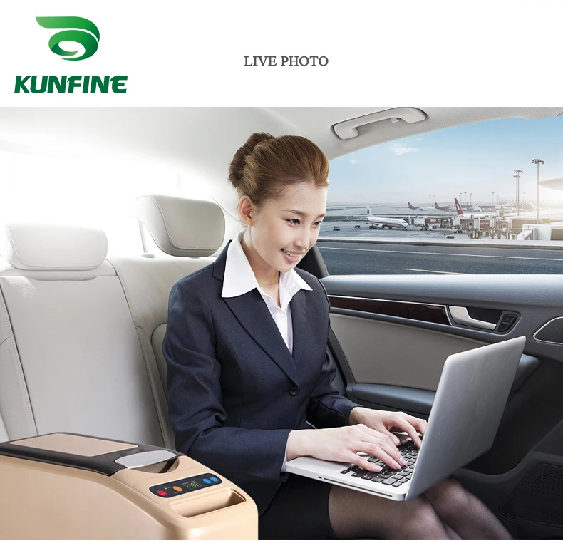 KUNFINE DC 12V24V 110-240V AC Car Refrigerator Multi-Function Fridge Compressor Vehicel Protable Refrigerator Freezer Cooler PDC-16-1 (2)