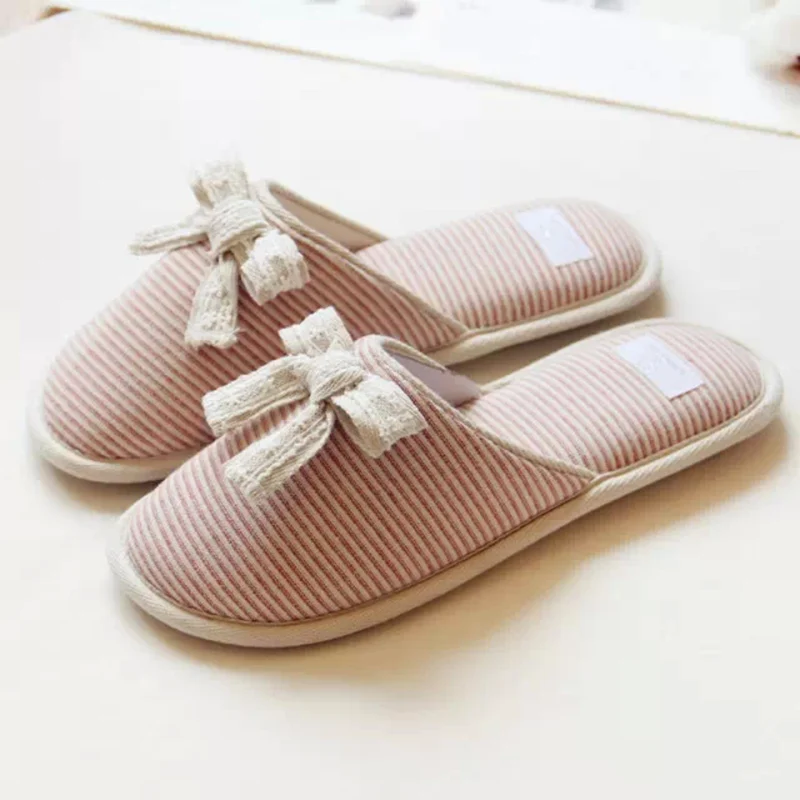 2016 Spring Garden cotton slippers home slippers,, Sen female line ...