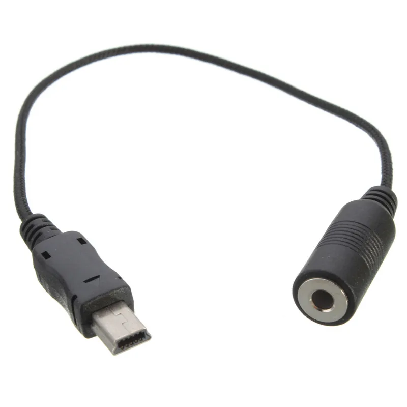 LANBEIKA для Gopro 3 5 мм активный Клип микрофон с мини USB внешний аудио кабель переходник