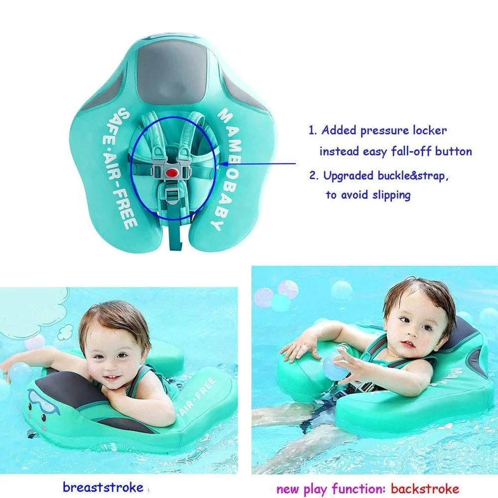 Billige Wasserdichte Abdeckung Solide Keine Notwendigkeit Aufblasbare Baby Schwimmen Ring schwimm Float Schwimmen Pool Spielzeug für Badewanne und Schwimmen Trainer