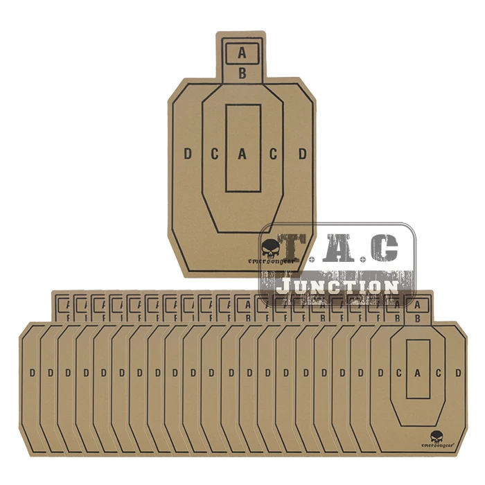 20pcs 12" x 20" & 30.5cm x 51cm Professional Shooting Targets Practice