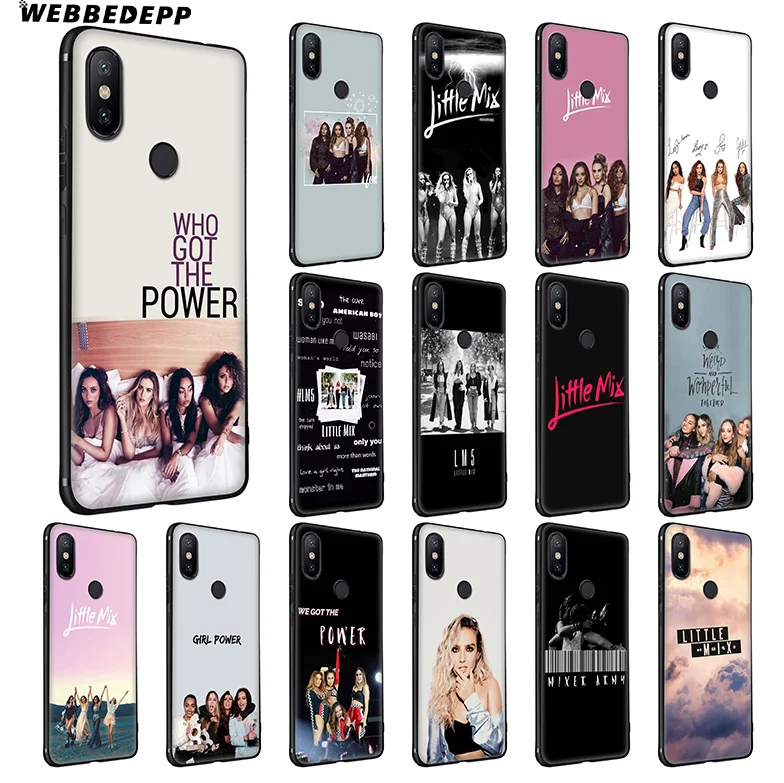 WEBBEDEPP Little Mix Girl Soft Silicone Case for Xiaomi Redmi Note 7 6 6A 5 4 4X 4A S2 Plus Pro Lite Go |