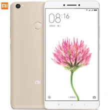 Оригинал Xiaomi Mi Max Премьер Смартфон Mimax 6.44 «Snapdragon 650 Гекса Основные 4 Г LTE Мобильные Телефоны Отпечатков Пальцев ID