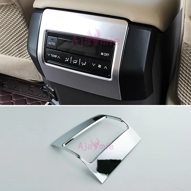 Аксессуары для Toyota Land Cruiser 150 Prado LC150 FJ150 2010 2017 Air Conditonnal Vent Cover Trim AC Outlet хромированный