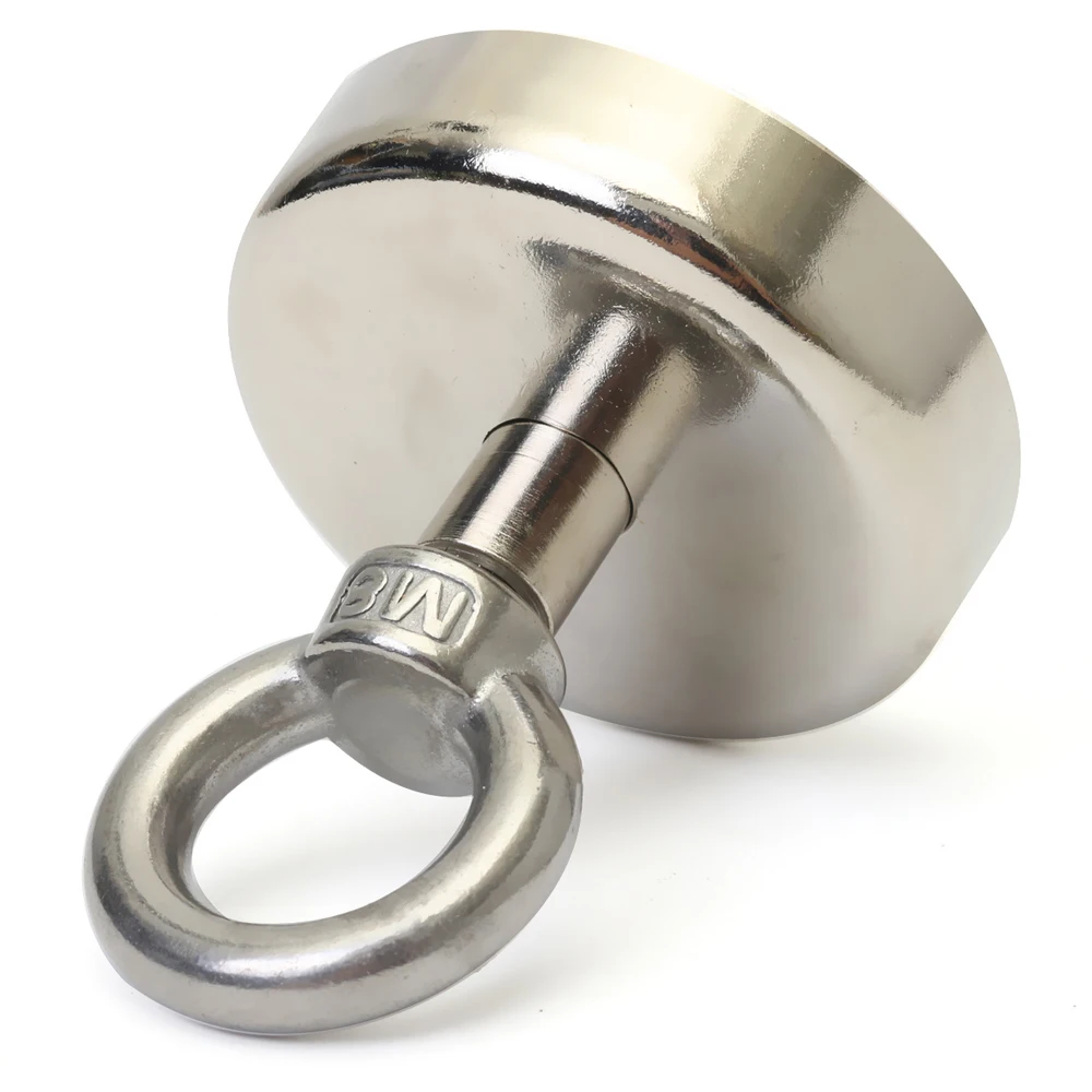 

Heavy Duty Neodymium Lifting Magnet Holder Recovery Super Magnetic Pot Ring Metal Detector Treasure Hunting Strong Magnets