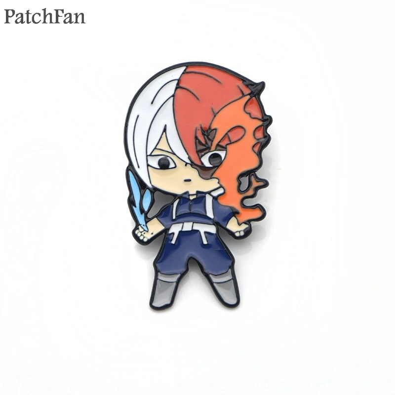 Patchfan 6 шт./компл. мультфильм цинка Pin мой герой булавки броши для мужчин и женщин