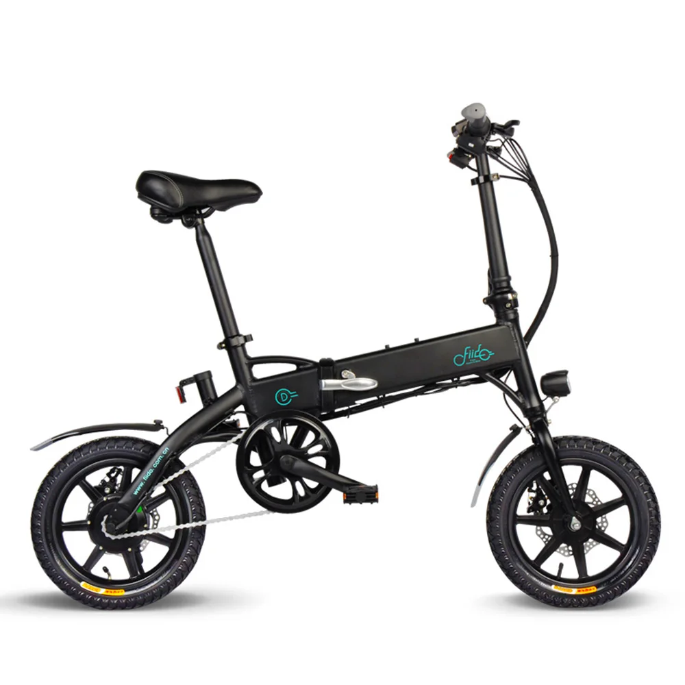 Cheap Aluminum Alloy Eletric Bike 14 Inch Folding Power Assist Eletric Bicycle Moped E-Bike 250W Motor 36V 7.8AH / 10.4AH Bicycle 1