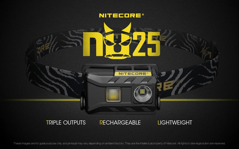 Nitecore NU25 Micro-USB Rechargeable Headlamp (8)