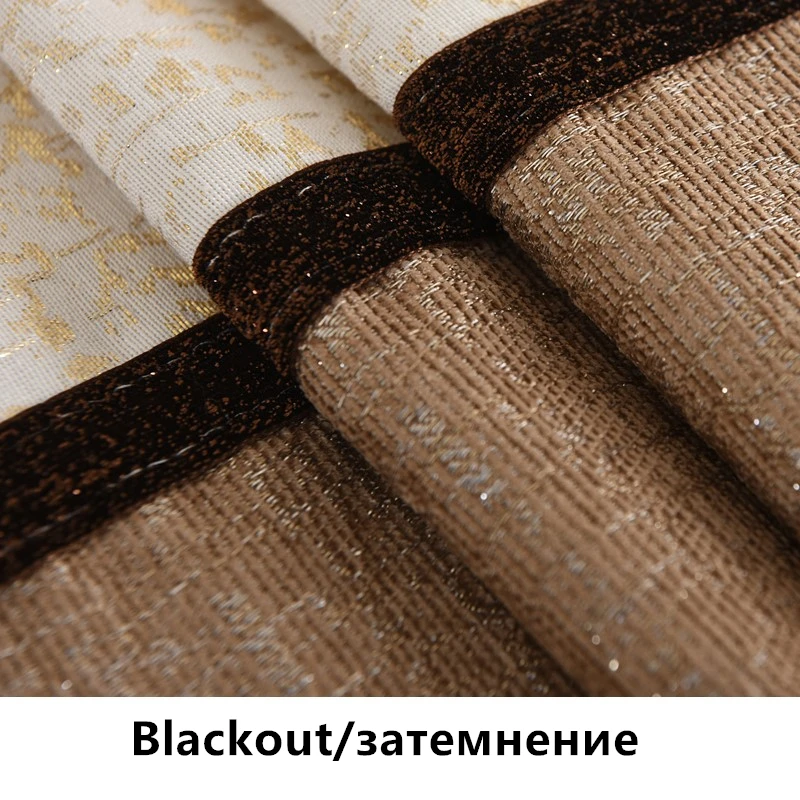 Blackout Stitching Yarn Curtains for Modern Windows - Finished Curtains Ideal for Living and Bed Rooms image 5