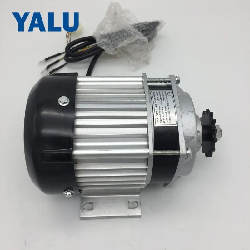 YALU BM1418ZXF 500 Вт 48 В бесщеточный Электрический рикша постоянный магнит BLDC