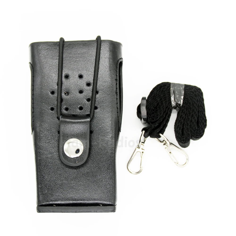 walkie talkie Hard Leather Carrying Case For Kenwood two Way Radio TK