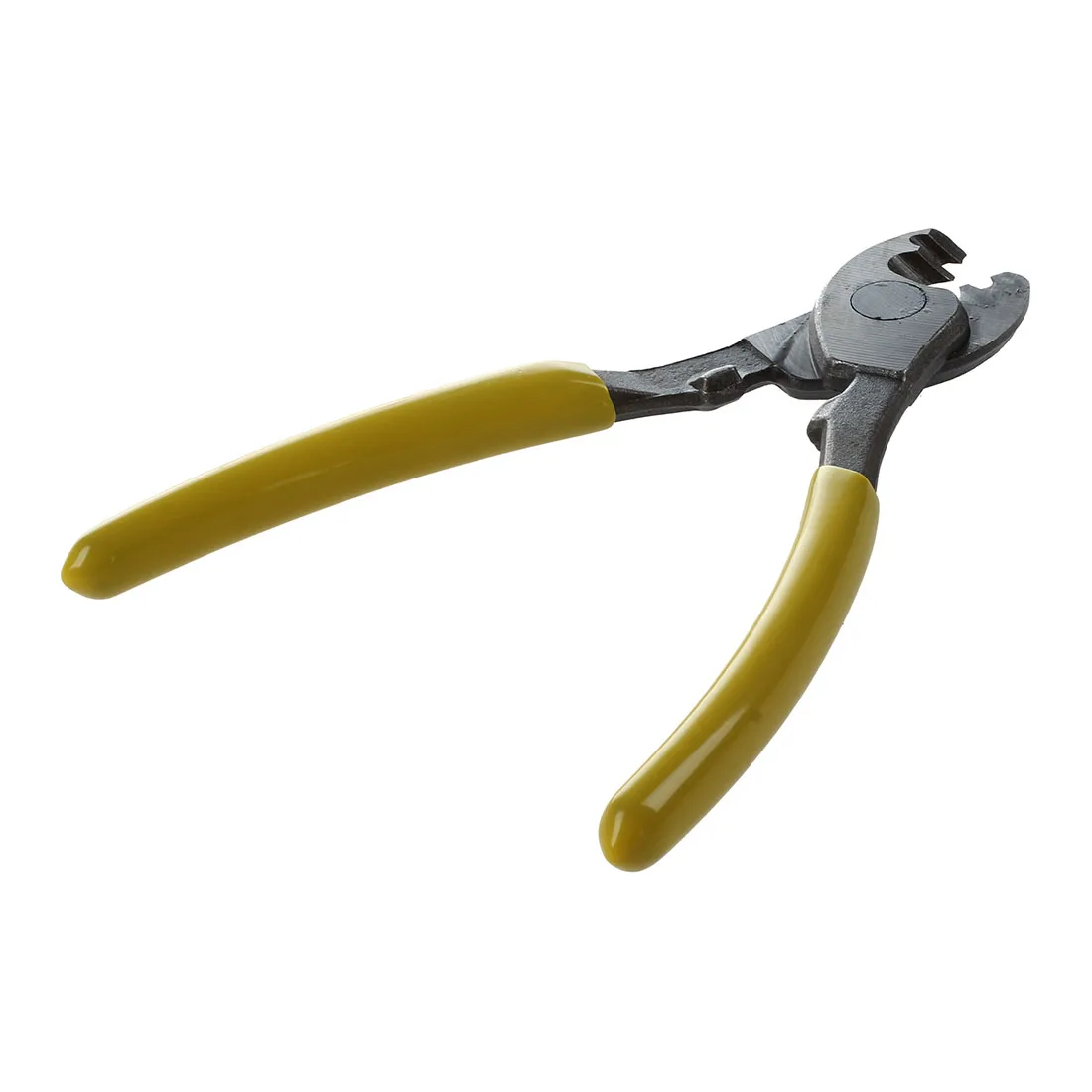 Желто-зеленая ручка провода кабель резки плоскогубцы резак для зачистки