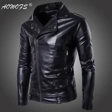  2018New arrive brand motorcycle leather jacket men, men's leather jacket ,mens leather jackets coats