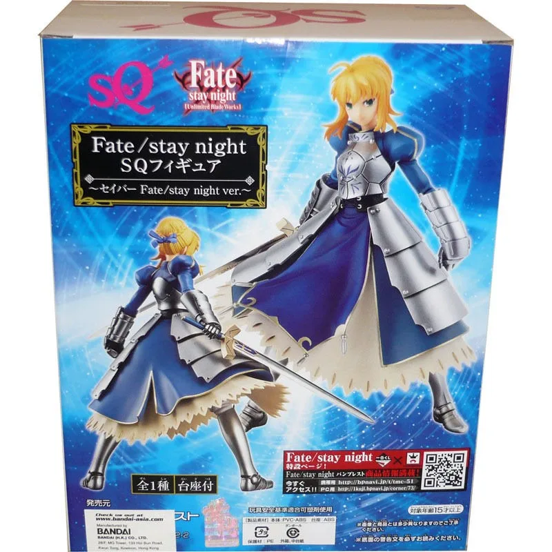 100% оригинал Banpresto SQ Коллекция Рисунок-Saber Fate/Stay Night вер. от "Fate Stay Night [неограниченное лезвие работает]"