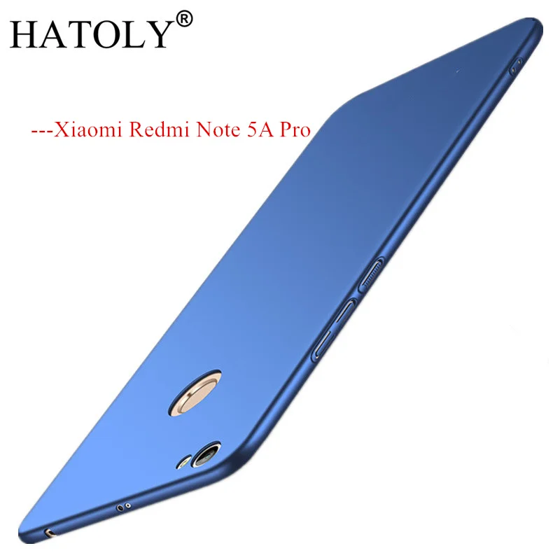 Чехол для Xiaomi Redmi Note 5A Pro Ультратонкий гладкий Y1 жесткий защитный чехол из