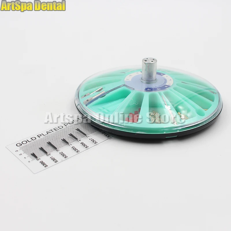 

Dental Screw Post Dental Euro Screw Post Gold Plated 120PCS/Pack