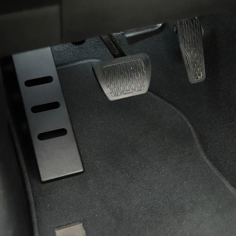 Car Pedals for Jeep Wrangler JL 2018 Metal Black Left Side Foot Rest Pedal Plate Decoration Cover Interior Mouldings (15)