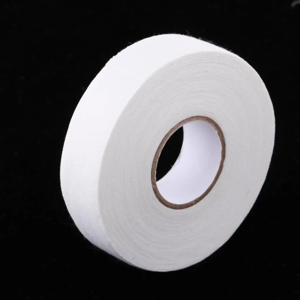 1 Roll Hockey Cloth Tape Waterproof Adhesive Ice Hockey Lacrosse Stick Wrap Grip Cotton Protective Gear Cue Non-Slip Bandage
