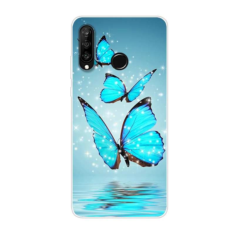 Чехол для Huawei P30 Lite чехол P30Lite силиконовый из ТПУ телефона MAR LX1 P 30 Pro|Бамперы| |