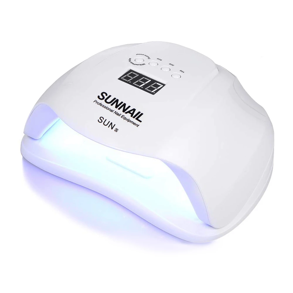 SUNX 54 W Сушилка для ногтей УФ светодиодный лак лампа отверждения гель лака с нижней