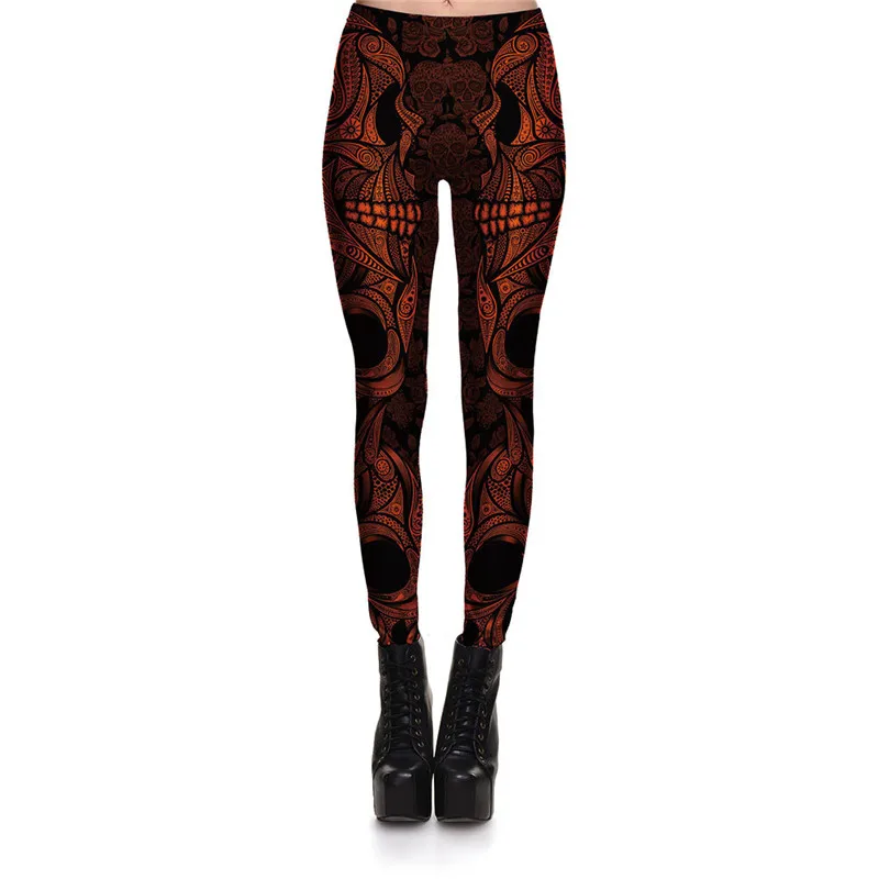 Day Of The Dead Costumes Womens Sugar Skull Costume Leggings Skulls Pants Halloween Dia De Los Muertos Calavera Legging|halloween costume|costums of