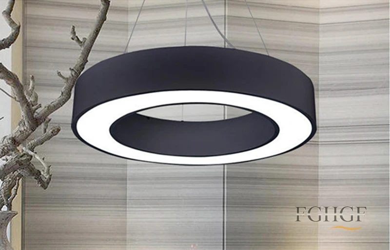 Hanging Modern Led Chandelier Lights For Dining Room Bar suspension Round luminaire suspendu Chandeliers Lamp Lighting Fixtures (7)