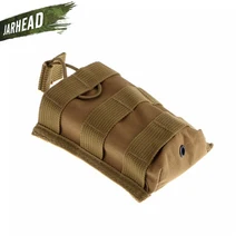 Уличный Камуфляжный журнал сумка для обоймы патронный Органайзер Molle Walkie Talkie сумка армейские тактические одиночные Сумки с захватом