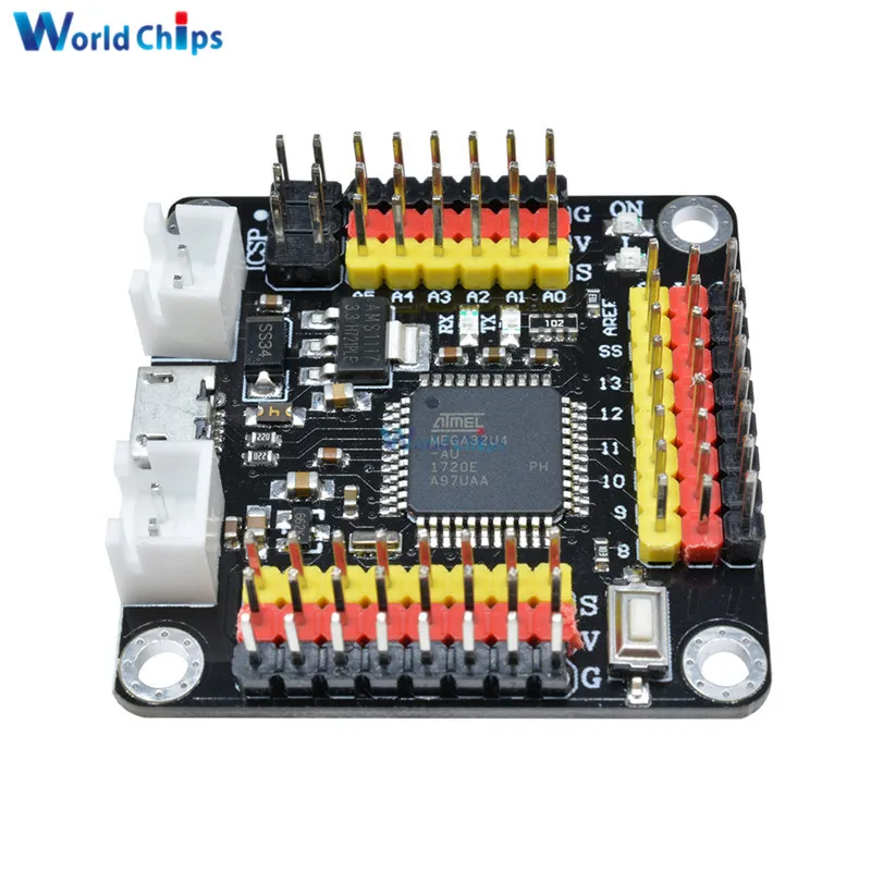 Мощный микроконтроллер ATmega32U4 серия Strong 3 В плата модуль Micro USB комплект для
