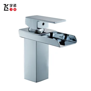 

Washbasin, single hole, waterfall, hot and cold water mixing tap