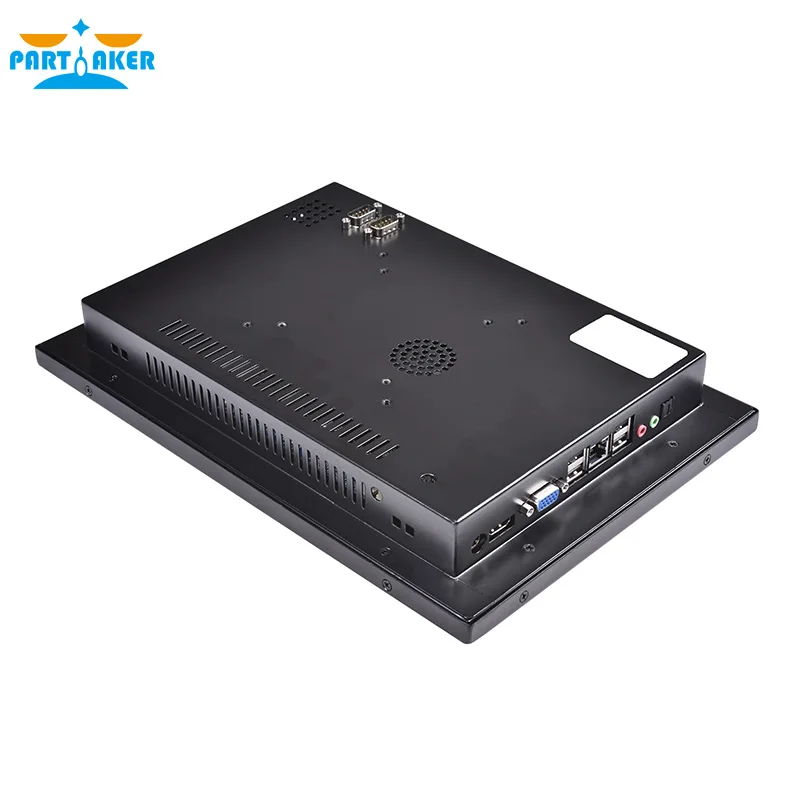 13.3 Inch Intel J1800 Industrial Touch Panel PC All in One Computer 4 Wire Resistive Touch Screen with Windows 7/10 Linux