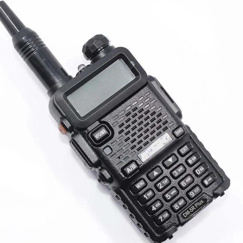 2PCS Baofeng DM-5R plus Two-way radio VHF/UHF Timer1 Dual Band DMR Digital Radio DM 5R 10 km Walkie Talkie Transceiver+usb cable
