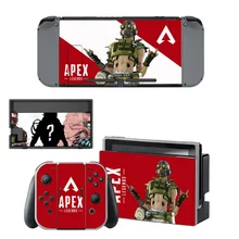 Nintendo Switch apex легенды кожи vinilo NintendoSwitch перечисленные наклейки совместимый с консольный переключатель Nintendo и джойстиков Joy-Con