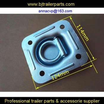 

200PCS Lashing Ring Recessed Tie Down Floor Ring D Ring TAX INV.Trailer Truck Ute Tray