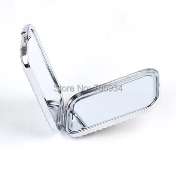 

Mirror Makeup Blank Compact Mirror Portable Pocket Cosmetic Mirror 1PCS Handheld Salon Openwork Carving Surface Mirror