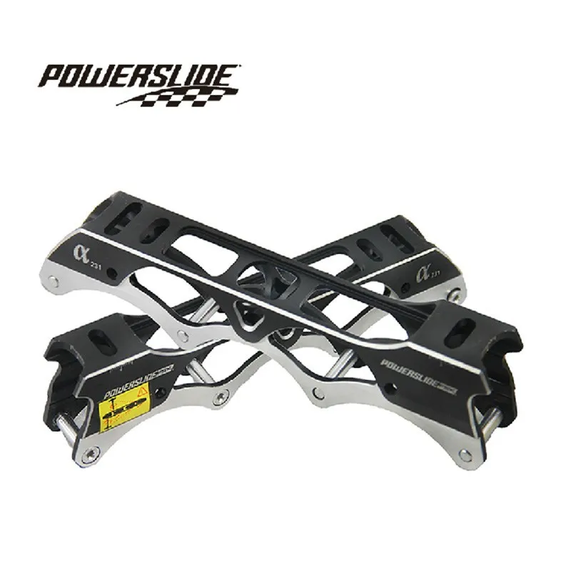 Роликовые коньки Powerslide Alpha плоские оправы 219 мм 231 для роликовых коньков SEBA Slalom|inline
