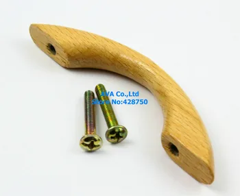 

20 Pieces Wooden Drawer Pull Cabinet Knob Furniture Handle / 94mm / Polished