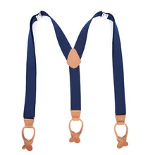 6 клипов для взрослых кожа Y Пряжка подтяжки Мужская рубашка оставайтесь запорные зажимы кнопки подтяжки регулируемые брюки ремень держатель подвязки