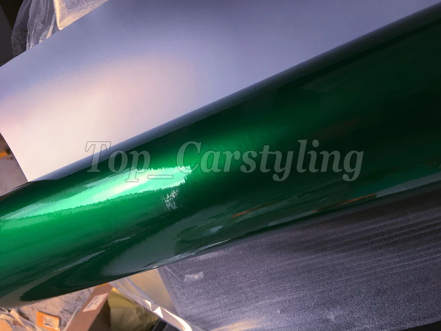 GLOSS CANDY METALLIC Green vinyl wrap car wrap styling  (4)