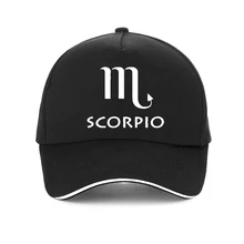 Бейсбольная кепка Scorpio новейшая Созвездие бейсболка для папы шляпы Harajuku для мужчин и женщин хип хоп солнцезащитные очки мода Астрология кости