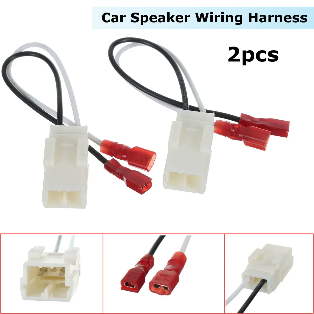 Aliexpress Com Buy Kroak 2pcs Car Speaker Wiring Harness Plug Cable Adapter For Chrysler Dodge