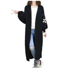 OKXGNZ-Factory-Direct-Sales-new-Woman-Spring-Knit-cardigan-Coat-2017-Korean-Loose-Temperament-Female-Long