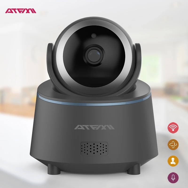 

Atfmi T8 Wifi Wireless IP Camera Home Security Camera Baby/shop Monitor with Two-way Audio Motion Detection Surveillance Camera