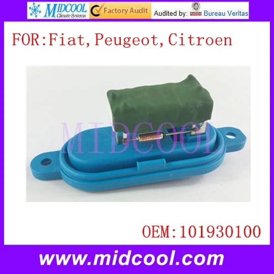 New Blower Motor Resistor use OE NO. 101930100 for Fiat Ducato