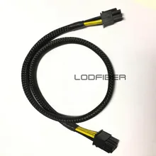 LODFIBER 8pin до 6pin кабель питания для SUPERNOVA PSU и NVI DIA Quadro GPU 50 см
