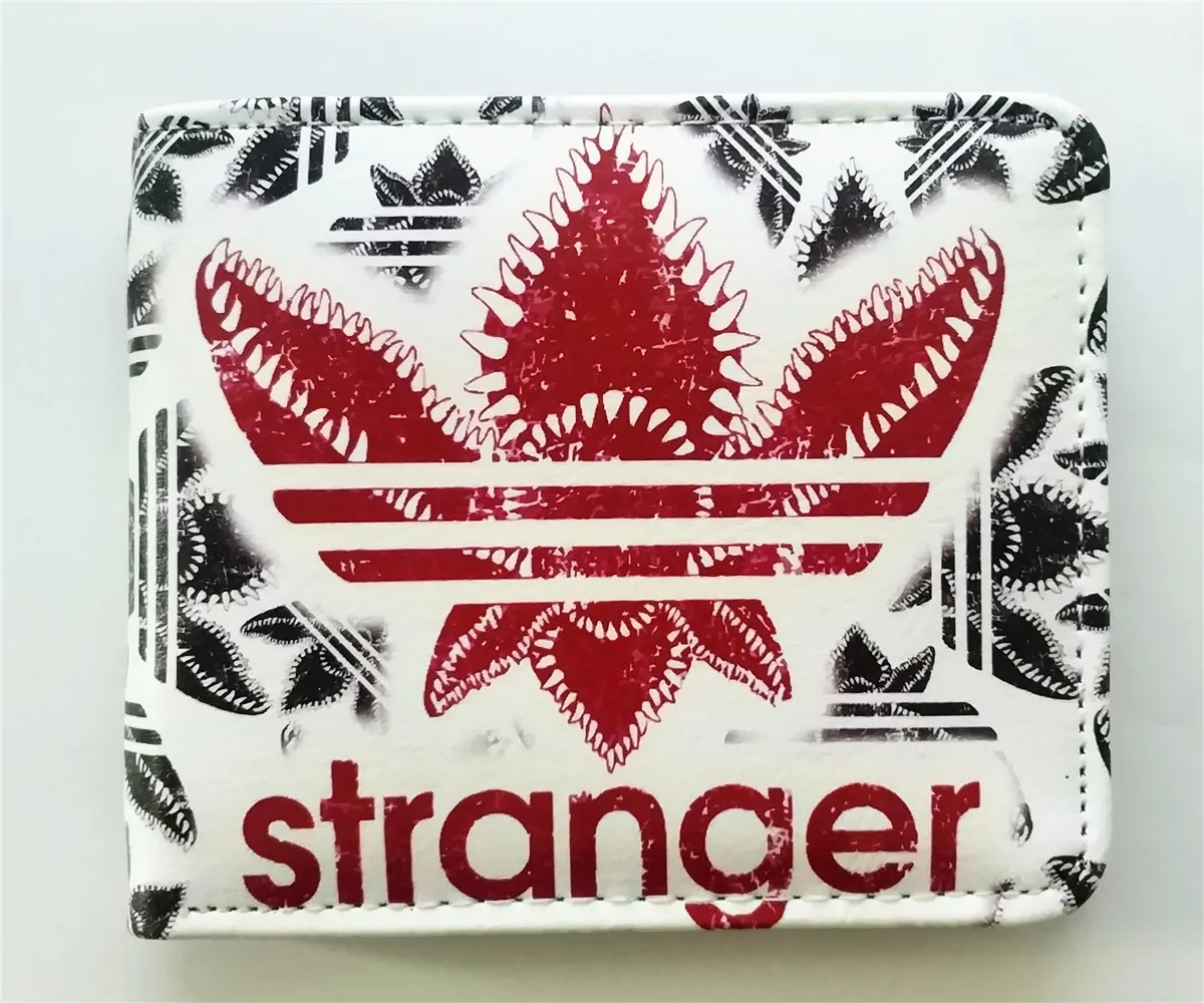 Stranger Things Mens Wallet Coin Purse Cartoon Unisex Wallets ID/Credit Card Holder